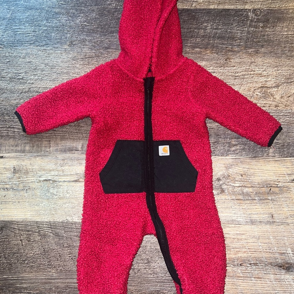 Carhartt Pink Sherpa Fleece Coverall